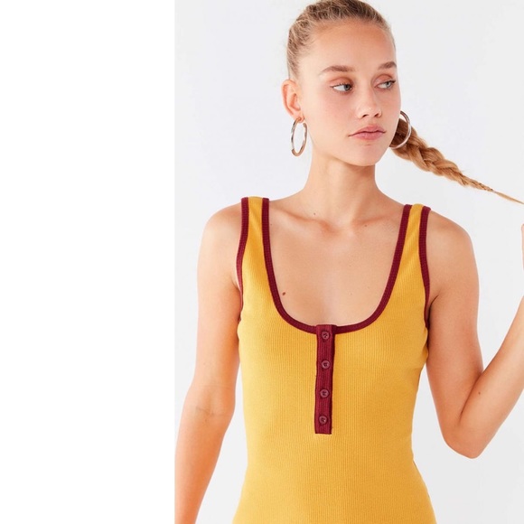 URBAN OUTFITTERS Thermal Tank DRESS - Picture 4 of 6
